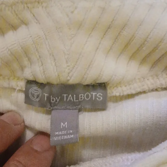 Cozy Cream Cotton Blend Ribbed Set - Picture 2 of 9